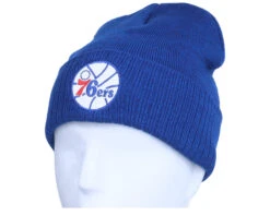 Philadelphia 76ers Fandom Knit Beanie Hwc Royal Cuff - Mitchell & Ness -Mitchell & Ness 194582347285 3