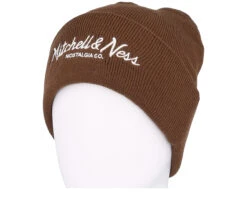 Pinscript Knit Brown Cuff - Mitchell & Ness -Mitchell & Ness 194582867240 3
