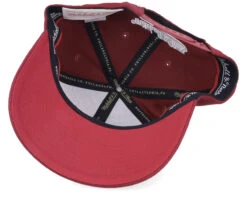 Pinscript Burgundy/White Adjustable - Mitchell & Ness -Mitchell & Ness 194582956722 5