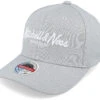 Branded Pinscript Grey Adjustable - Mitchell & Ness