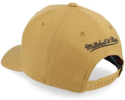 Branded Pinscript Snapback Tan Adjustable - Mitchell & Ness -Mitchell & Ness 194582956791 3