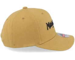Branded Pinscript Snapback Tan Adjustable - Mitchell & Ness -Mitchell & Ness 194582956791 4