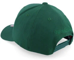 Branded Stacked Logo Dark Green Adjustable - Mitchell & Ness -Mitchell & Ness 194582956814 3
