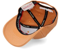 Branded Control Script Brown Adjustable - Mitchell & Ness -Mitchell & Ness 194582958054 4