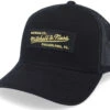 Own Brand Box Logo Black/Gold Trucker - Mitchell & Ness