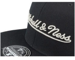 Pinscript Dynasty Foundation Black Fitted - Mitchell & Ness -Mitchell & Ness 195563047453 6