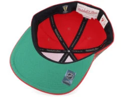New Jersey Devils Vintage Fitted Red Snapback - Mitchell & Ness -Mitchell & Ness 195563578261 5