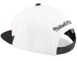 Anaheim Ducks Vintage Sharktooth White/Black Snapback - Mitchell & Ness -Mitchell & Ness 195563580592 3