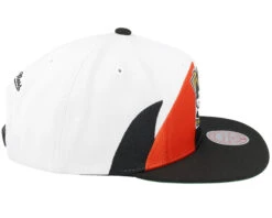 Anaheim Ducks Vintage Sharktooth White/Black Snapback - Mitchell & Ness -Mitchell & Ness 195563580592 4