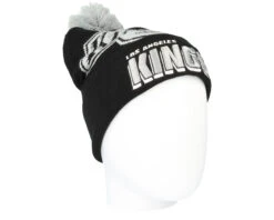 Los Angeles Kings Punch Out Knit Black Pom - Mitchell & Ness -Mitchell & Ness 195563580998 3
