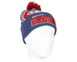 Montreal Canadiens Punch Out Knit Blue Pom - Mitchell & Ness -Mitchell & Ness 195563581001 3