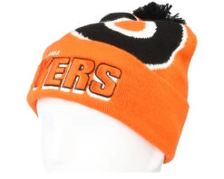 Philadelphia Flyers Punch Out Knit Orange Pom - Mitchell & Ness -Mitchell & Ness 195563581049 3