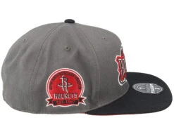 Houston Rockets Born And Bred Fitted Grey/Black Fitted - Mitchell & Ness -Mitchell & Ness 195563584972 4