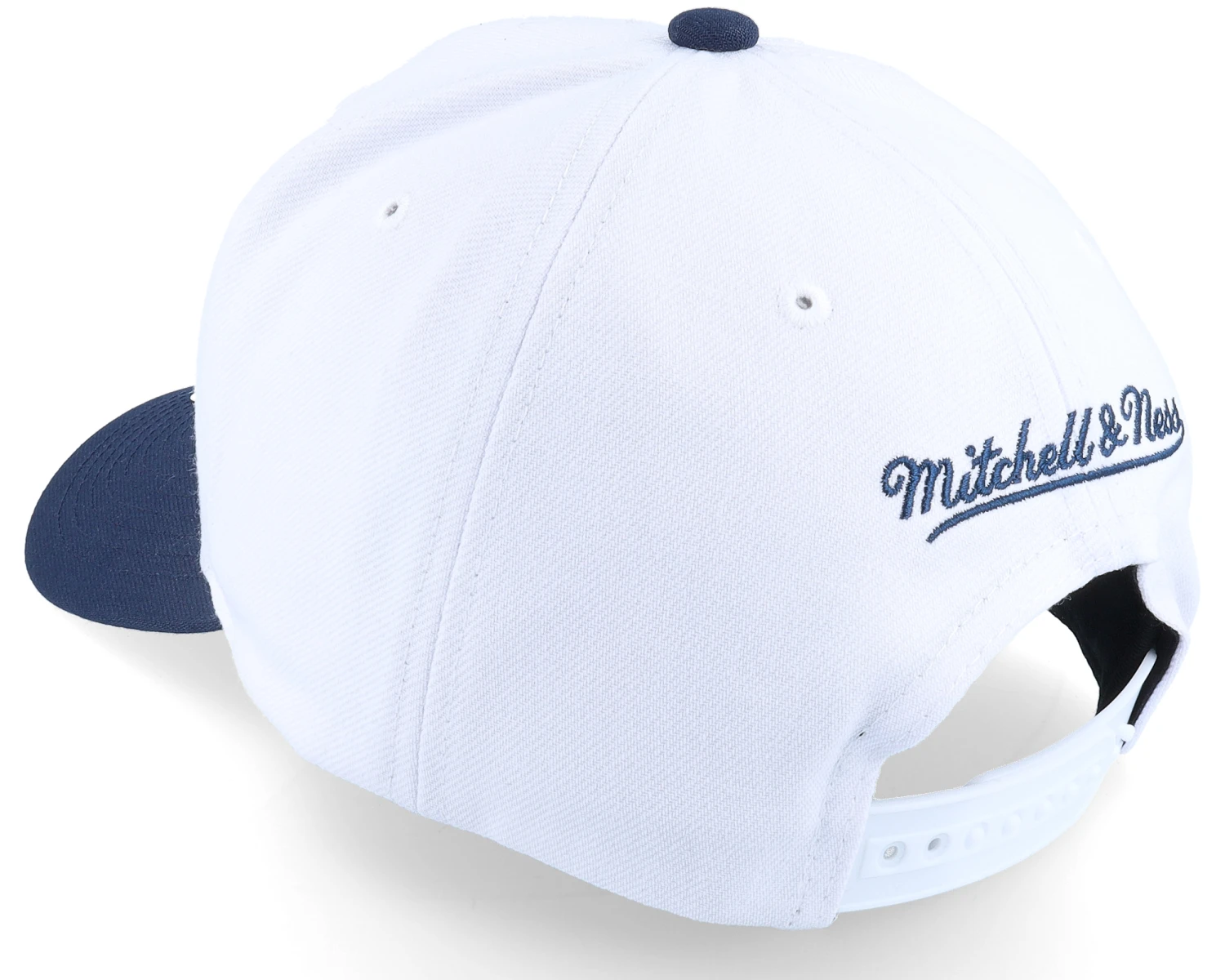 New Jersey Nets Team 2 Tone 2.0 Pro White/Navy Adjustable - Mitchell & Ness 3 New Jersey Nets Team 2 Tone 2.0 Pro White/Navy Adjustable - Mitchell & Ness - Image 3