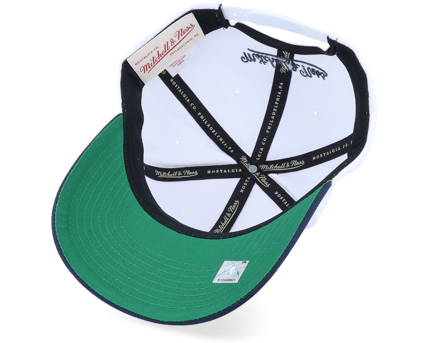 New Jersey Nets Team 2 Tone 2.0 Pro White/Navy Adjustable - Mitchell & Ness 5 New Jersey Nets Team 2 Tone 2.0 Pro White/Navy Adjustable - Mitchell & Ness - Image 5