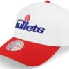 Washington Bullets Team 2 Tone 2.0 Pro White/Red Adjustable - Mitchell & Ness