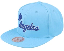 Los Angeles Angels Team Ground 2.0 Blue Snapback - Mitchell & Ness