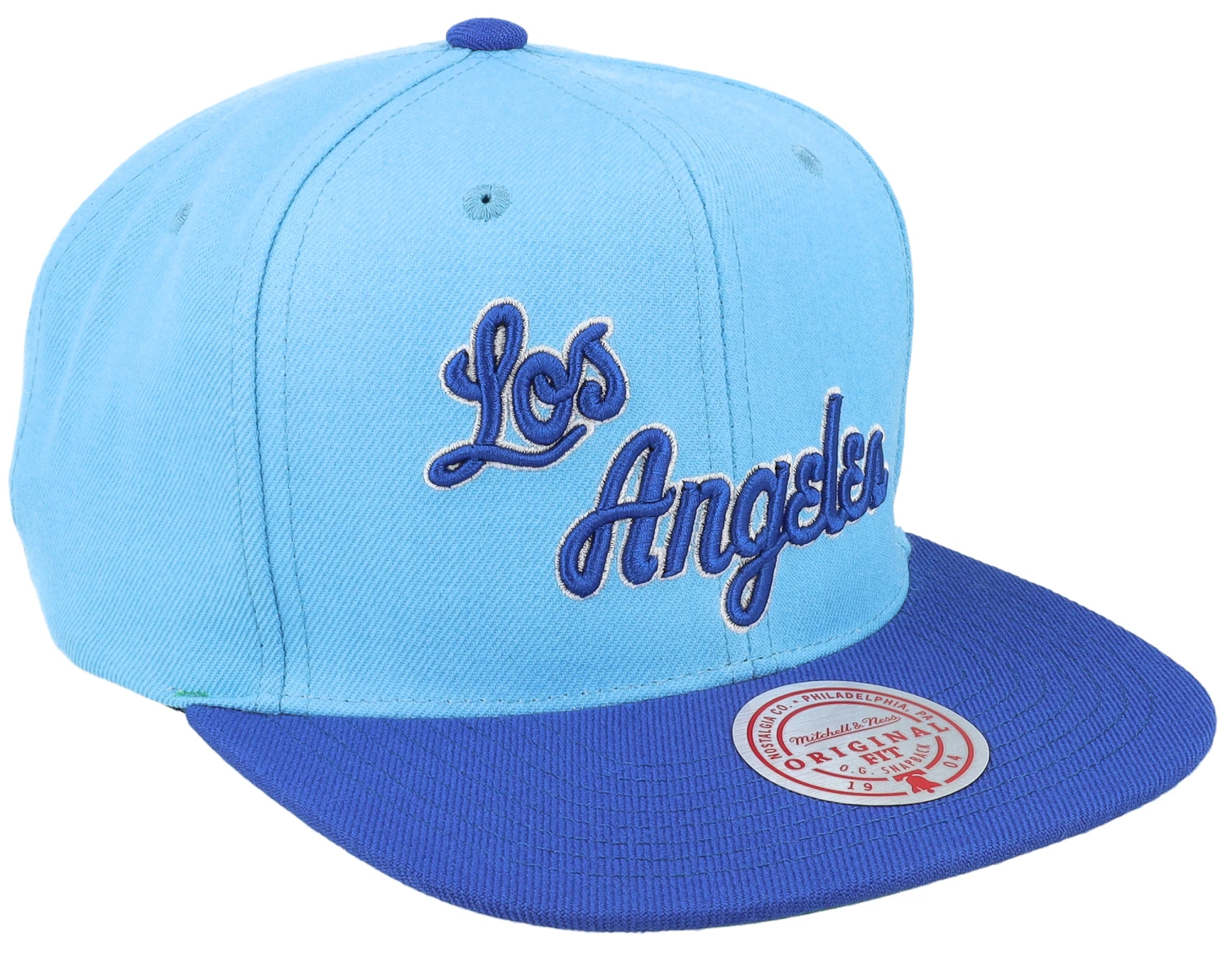 Los Angeles Angels Team 2 Tone 2.0 Blue Snapback - Mitchell & Ness 2 Los Angeles Angels Team 2 Tone 2.0 Blue Snapback - Mitchell & Ness - Image 2