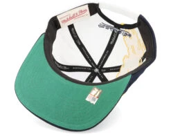 University Of Miami Paintbrush White/Black Snapback - Mitchell & Ness -Mitchell & Ness 195563629505 5