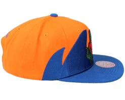 University Of Florida Sharktooth Orange/Royal Snapback - Mitchell & Ness -Mitchell & Ness 195563629703 3