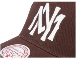 Branded Essential Brown Trucker - Mitchell & Ness -Mitchell & Ness 195563630242 6