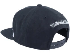 Branded Essential Black Snapback - Mitchell & Ness -Mitchell & Ness 195563630327 3