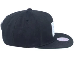 Branded Essential Black Snapback - Mitchell & Ness -Mitchell & Ness 195563630327 4