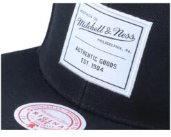 Branded Essential Black Snapback - Mitchell & Ness -Mitchell & Ness 195563630327 6