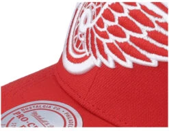 Detroit Red Wings Team Ground 2.0 Pro Red Adjustable - Mitchell & Ness -Mitchell & Ness 195563702543 6