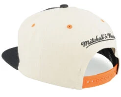 Anaheim Ducks Pop Panel Off White/Black Snapback - Mitchell & Ness -Mitchell & Ness 195563702673 3
