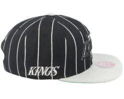 Los Angeles Kings Team Pin Black/Grey Snapback - Mitchell & Ness -Mitchell & Ness 195563703076 4