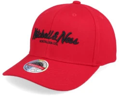 Classic Red Red/Black Adjustable - Mitchell & Ness