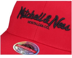 Classic Red Red/Black Adjustable - Mitchell & Ness -Mitchell & Ness 1955637044004 6