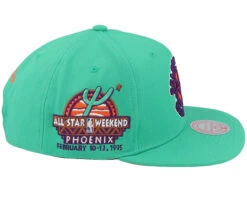 Desert Green Teal Snapback - Mitchell & Ness -Mitchell & Ness 195563762912 4