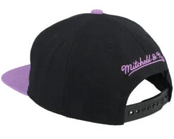 Asg 2 Tone Deadstock Black/Purple Snapback - Mitchell & Ness -Mitchell & Ness 195563765265 3