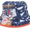 Shattered Big Face Navy Bucket - Mitchell & Ness