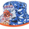 New York Knicks Shattered Big Face Blue Bucket - Mitchell & Ness