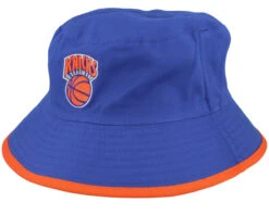 New York Knicks Shattered Big Face Blue Bucket - Mitchell & Ness -Mitchell & Ness 195563765388 5