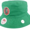 Boston Celtics Lifestyle Reversible Green/Grey Bucket - Mitchell & Ness