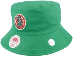 Boston Celtics Lifestyle Reversible Green/Grey Bucket - Mitchell & Ness