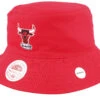 Chicago Bulls Lifestyle Reversible Red/Grey Bucket - Mitchell & Ness