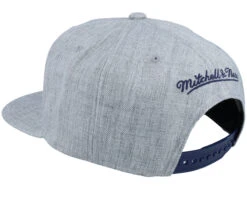 Team Heather 2.0 Grey Heather Snapback - Mitchell & Ness -Mitchell & Ness 195563839935 3
