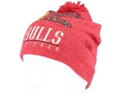 Chicago Bulls Freethrow Knit Hwc Red Pom - Mitchell & Ness -Mitchell & Ness 195563844427 3