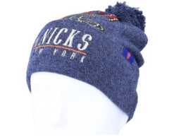 New York Knicks Freethrow Knit HWC Royal Pom - Mitchell & Ness -Mitchell & Ness 195563844489 3