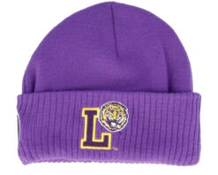 Louisiana State Tigers First Letterman Purple Cuff - Mitchell & Ness