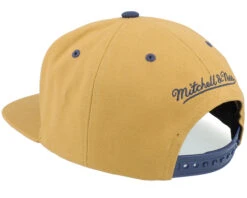 New Jersey Nets Wheat Tc Tan Snapback - Mitchell & Ness -Mitchell & Ness 195563888766 3