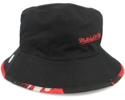 Portland Trail Blazers Hyper Black Bucket - Mitchell & Ness -Mitchell & Ness 195563958636 3