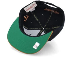 Texas Longhorns Team Script 2.0 Black Snapback - Mitchell & Ness -Mitchell & Ness 195563982327 5