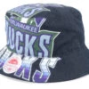 Milwaukee Bucks NBA Cut Up Black Bucket - Mitchell & Ness