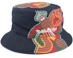 Seattle Supersonics NBA Cut Up Black Bucket - Mitchell & Ness -Mitchell & Ness 196294094082 3